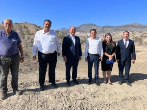 Bakan Oğuz, Değirmenlik Çataldere Göleti’nin ıslah çalışmalarını yerinde inceledi