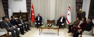 Meclis Başkanı Töre, Toplumsal Yardımlaşma ve Dayanışma Derneği’ni kabul etti