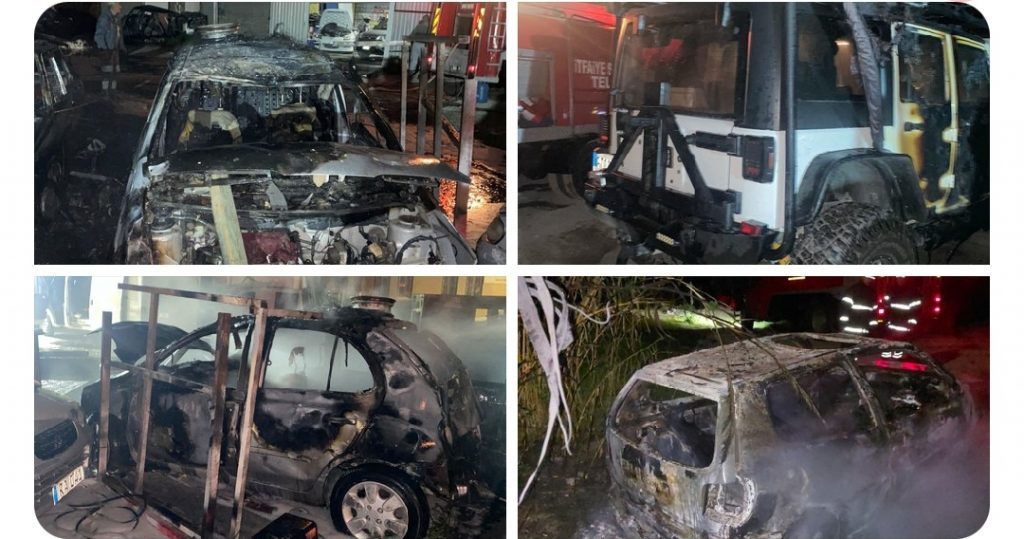 Lefkoşa Arabahmet bölgesinde yangın