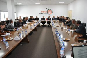 Kıbrıs Türk Sanayi Odası’nda 32 örgütün bir araya gelmesiyle “Kıbrıs Türk Dayanışma Platformu” kuruldu