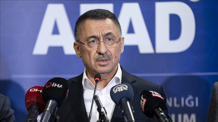 TC Cumhurbaşkanı Yardımcısı Oktay: 131 şüphelinin depremde yıkılan binalarla ilgili sorumluluğu tespit edildi