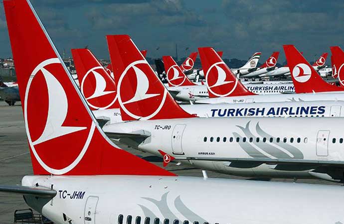 THY’nin 19.00-22.00 saatleri arasındaki İstanbul çıkışlı tüm seferleri iptal edildi