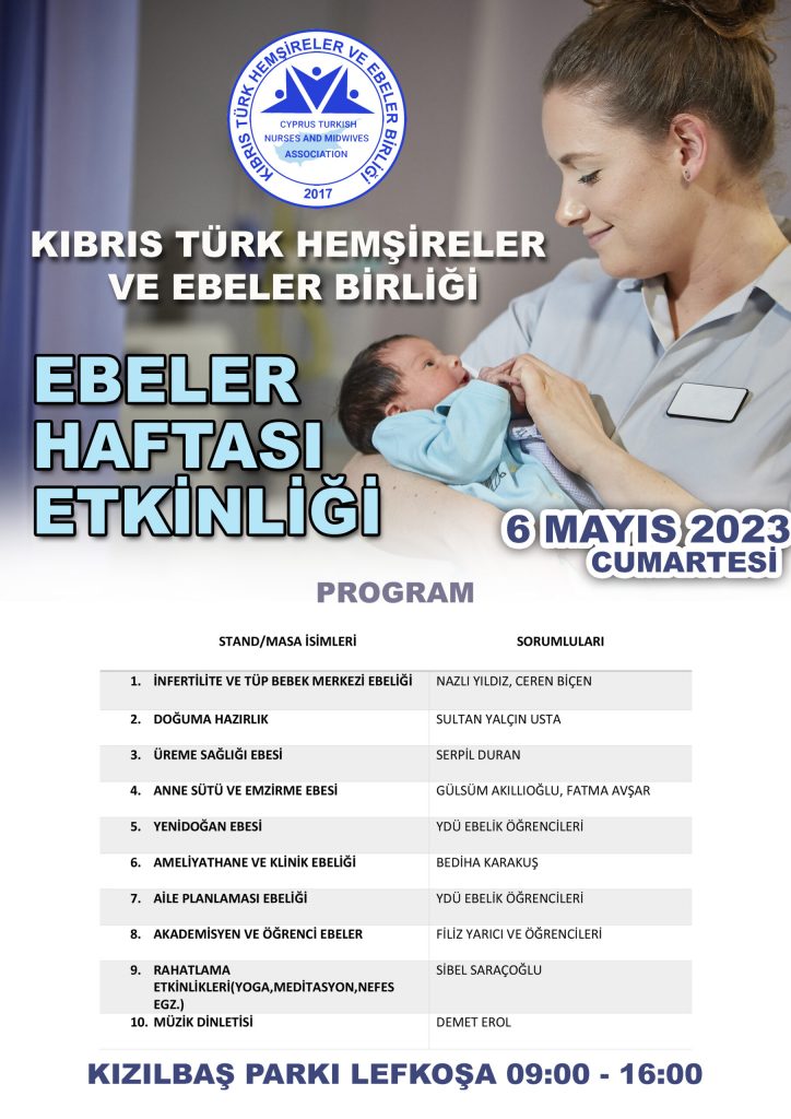 Hemşireler ve Ebeler Birliği, 5 Mayıs Dünya Ebeler Günü ve Ebeler Haftası vesilesiyle eğitim sunumları düzenliyor