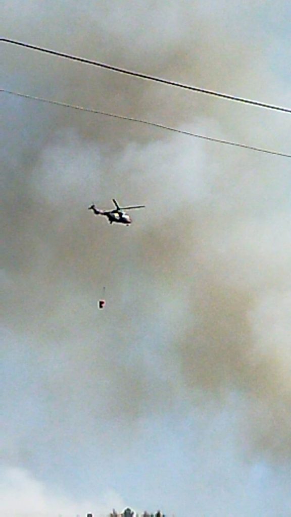 TC MSB’den KKTC’deki yangına helikopter desteği…