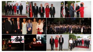 Cumhuriyet Meclisi Başkanı Töre, 20 Temmuz Barış ve Özgürlük Bayramı’nın 49.yılı nedeniyle resepsiyon verdi