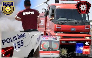 Polis, itfaiye, polis ve ambulans araçlarına yol verilmesi uyarısında bulundu