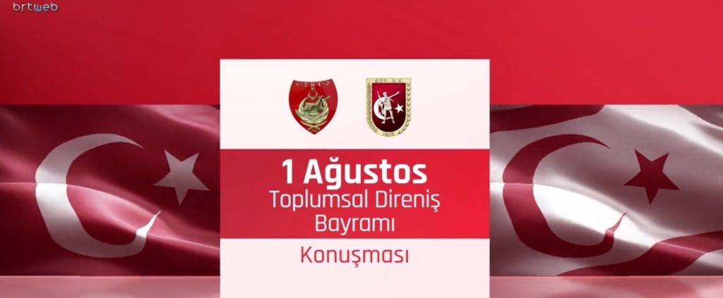 P.Kur.Yzb. Tuğkan Yavuz’dan 1 Ağustos Toplumsal Direniş Bayramı konuşması