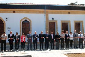 Erenköy’de Türk okulu ve cami restorasyonu tamamlanarak bugün açıldı