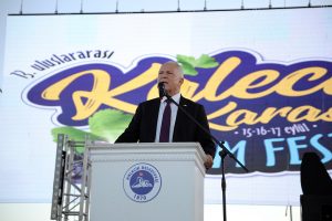 Töre, Kalecik Karası Üzüm Festivali açılışına katıldı