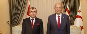 Cumhurbaşkanı Tatar, emekli Korgeneral İlyas Bozkurt’u kabul etti