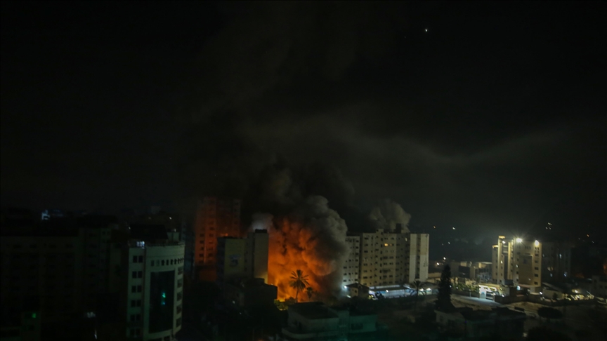 İsrail savaş uçakları, gece boyunca Gazze Şeridi’ni bombaladı – BRTK
