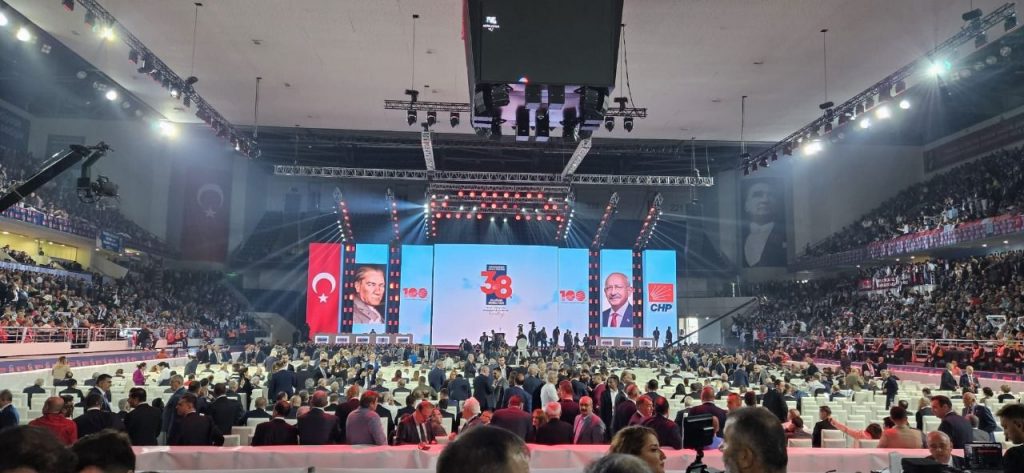 CHP’nin 38’inci Olağan Kurultayı başladı…