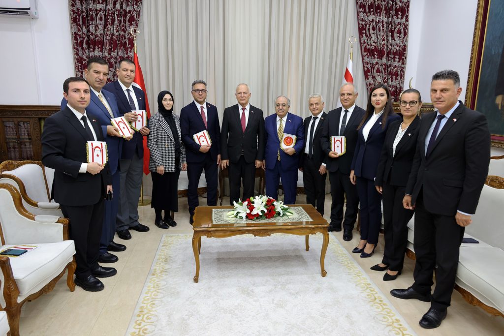 Cumhuriyet Meclisi Başkanı Töre, Konya Selçuk Üniversitesi heyetini kabul etti