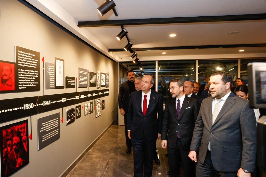 Tatar, Ankara’da “Kıbrıs Gerçekleri Sergisi”ni ziyaret etti: “Sergi, Kıbrıs meselesinin Türkiye’nin milli davası olduğunu ortaya  koyuyor”