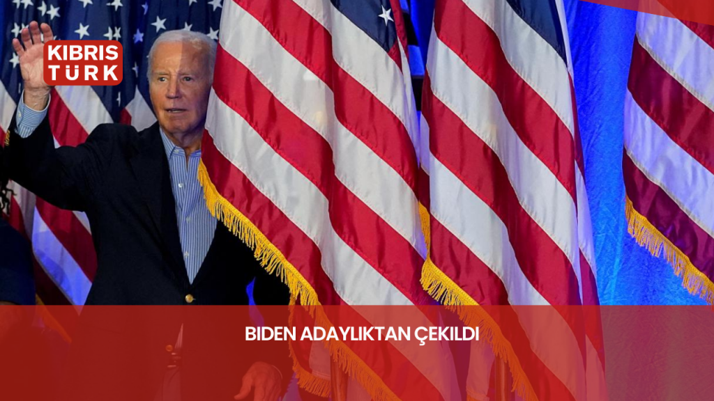 ABD Başkanı Joe Biden adaylıktan çekildi