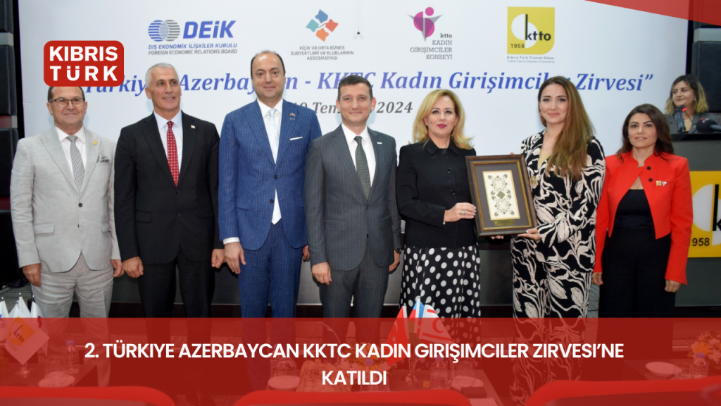 Cumhurbaşkanı’nın eşi Sibel Tatar, 2. Türkiye Azerbaycan KKTC Kadın Girişimciler Zirvesi’ne katıldı
