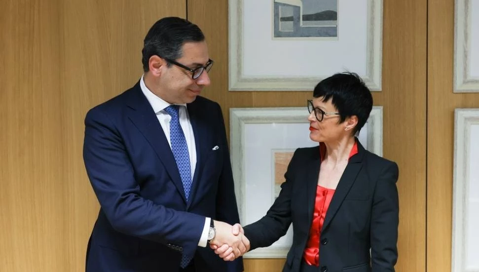Kombos, AB Dışişleri Bakanları Konseyi toplantısına katıldı!