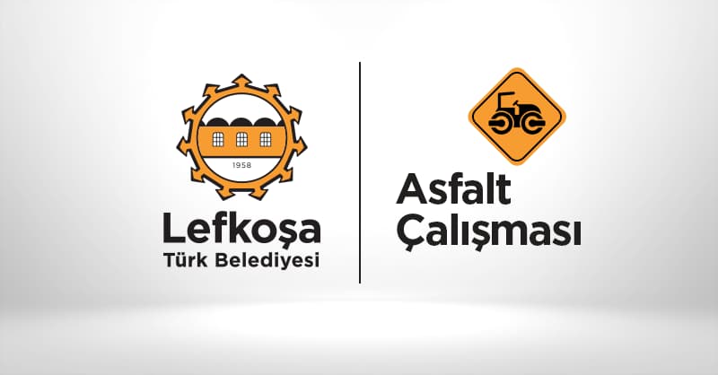 Lefkoşa Mehmet Vahip Caddesi’nde hafta sonu asfaltlama yapılacak