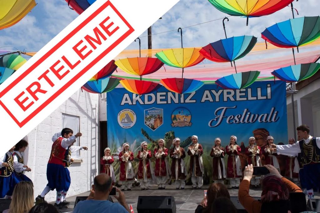 Ayrelli Festivali, hava koşulları nedeniyle 19-20 Nisan’a ertelendi