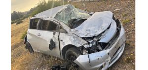Lefkoşa – Güzelyurt ana yolunda trafik kazası….İki kişi yaralandı