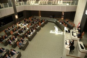 Meclis Genel Kurulu toplandı… Yeni binada ilk toplantı yapılıyor