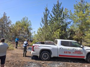 Esentepe-Karaağaç bölgesindeki yangın kontrol altına alındı, soğutma çalışmaları başladı