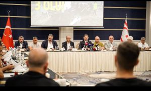 Çatalköy-Değirmenlik anayolundaki kazaların engellenmesinin ele alındığı “Dağ Yolu İnisiyatifi Toplantısı” düzenlendi