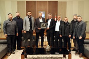 Cumhurbaşkanı Tufan Erhürman, EL-SEN yönetimini kabul etti