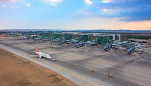 Ercan Havalimanı 2 ayda 919 bin 504 yolcu ve 6 bin 53 uçağa hizmet verdi