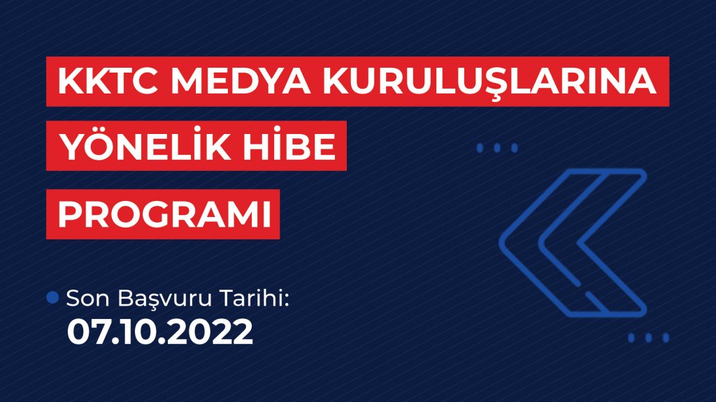 Medya kuruluşlarına yönelik hibe programı başvuruları açıldı