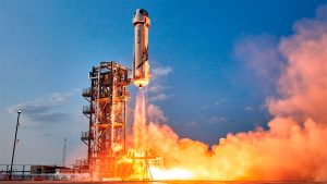 Blue Origin roketi havada infilak etti!