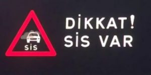 Dikkat! Dipkarpaz bölgesinde sis var!