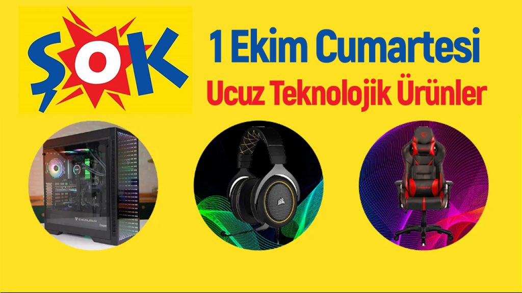 1 Ekim’de Şok’a gelecek teknolojik ürünler