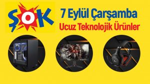 Oyuncular buraya! 7 Eylül’de Şok’a gelecek teknolojik ürünler