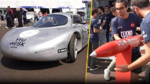 Teknofest’te yarışan öğrencilerin projelerine baktık! İşte yerli roket