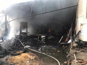 Ülkenin çeşitli bölgelerinde yangın çıktı