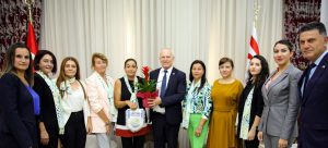 Meclis Başkanı Töre, Alsancak Mare-E Monte Yardım Derneği üyelerini kabul etti