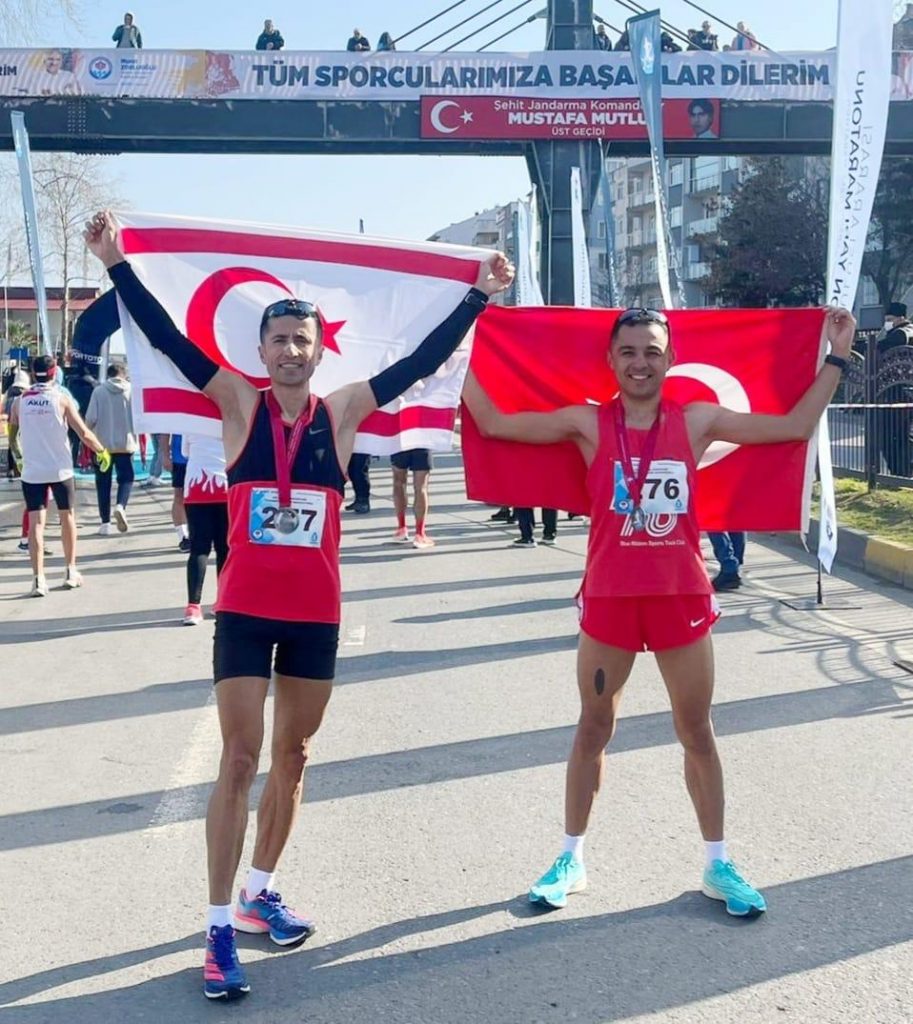 Tazegül ve Gökalp “Gazi Maratonu”nda