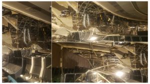 Girne’de faaliyet gösteren bir kumarhanenin  tavanı çöktü: 5 yaralı