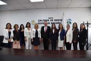 Taçoy, GİFED ve İKD heyetlerini kabul etti