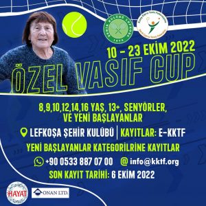Tenis’te Özel Vasıf Kupası başlıyor