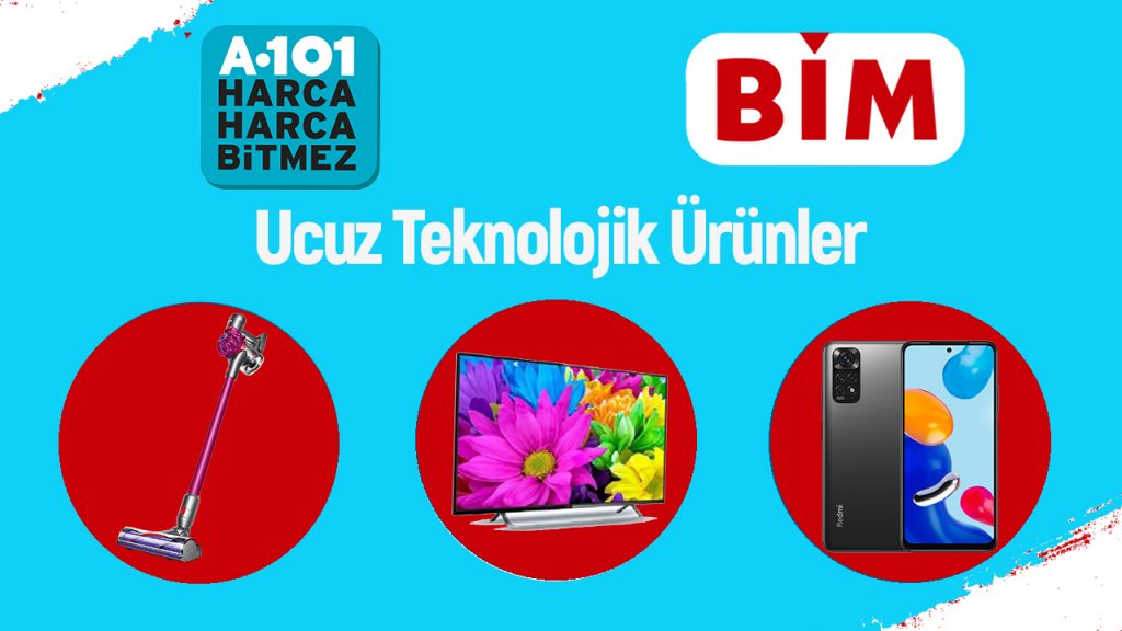 A101 ve BİM’de bu hafta! Ucuz teknolojik ürünler