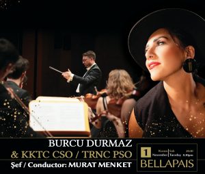 20.Uluslararası Kuzey Kıbrıs Müzik Festivali Burcu Durmaz & KKTC CSO konseri ile final yapacak