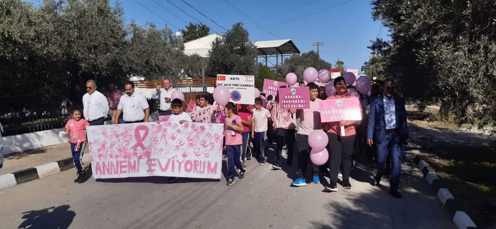 Geçitkale’de Pembe Gün etkinliği yapıldı