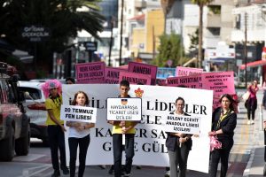 Meme kanserine karşı farkındalık yürüyüşü düzenlendi