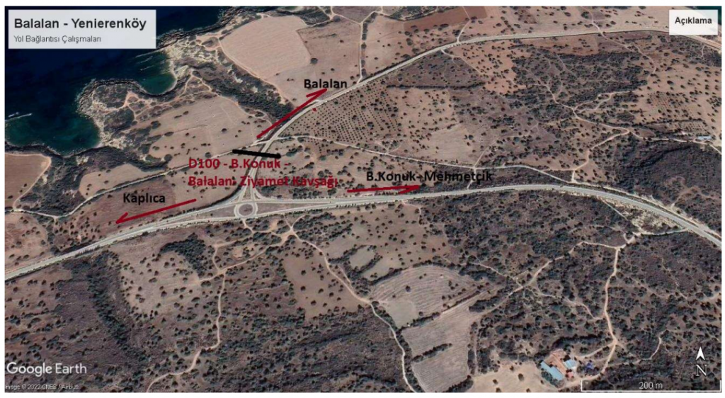 Balalan-Yenierenköy’de yol yapım çalışmaları nedeniyle bazı yollar trafiğe kapatılacak