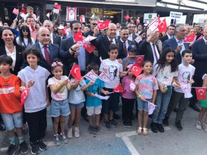 Lefkoşa’da 29 Ekim Cumhuriyet Bayramı şöleni ve kortej düzenlendi