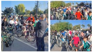 Bisiklet Turu, Kapalı Maraş’ta yapıldı