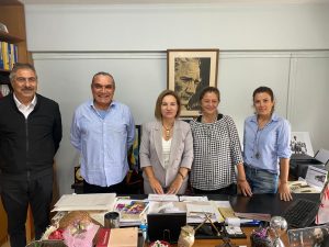 Kültür Dairesi Müdürü Zaimağaoğlu Zeytinlik / Templos Koruma İnisiyatifi heyetini kabul etti