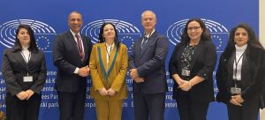 Hasipoğlu ile Toros Avrupa Parlamentosu’nda temaslarda bulundu